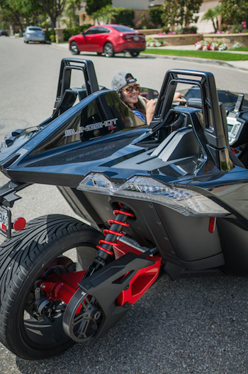 Illustration for article titled Ride Review: The 2015 Polaris Slingshot Is Dennis Rodman In Vehicle Form